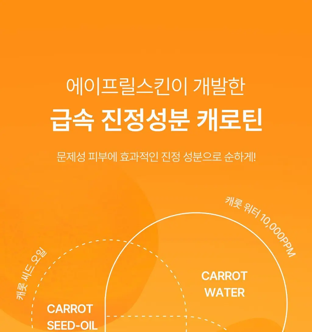 [피지순삭/요철삭제] 에이프릴스킨 당근클렌징밤 90ml 기획 (+미니밤 2개 증정) 상세페이지 18